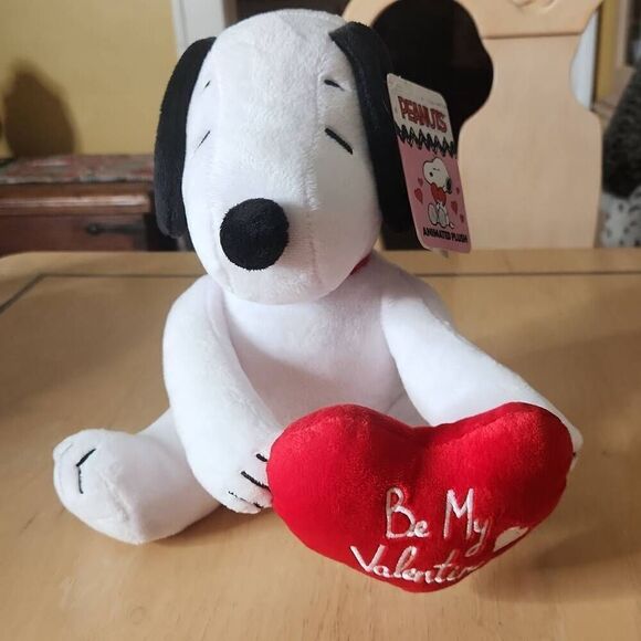 Snoopy Be my Valentine musical plush - Picture 5 of 5